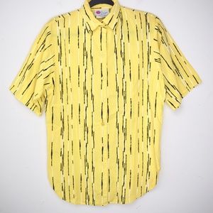 Vintage 1980s Wacky Patterned Blouse